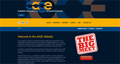 Desktop Screenshot of aage.com.au